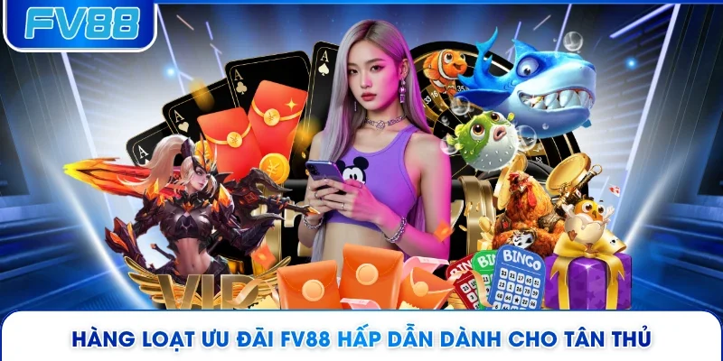 Hàng loạt ưu đãi FV88 hấp dẫn dành cho tân thủ