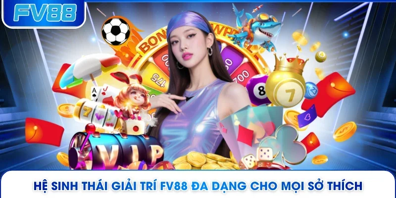Hệ sinh thái giải trí fv88 đa dạng cho mọi sở thích